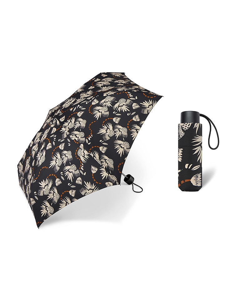 Pierre Cardin Parasol w kolorze czarno-kremowym - Ø 92 cm rozmiar: onesize