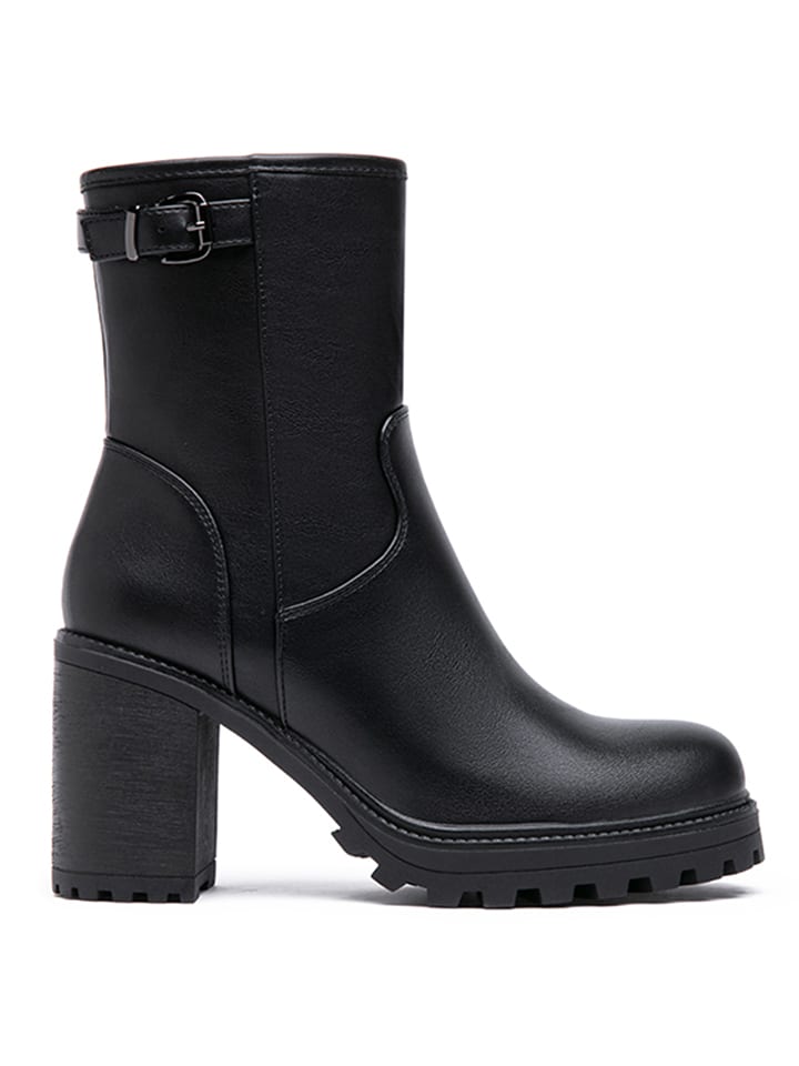 Foreverfolie Botki w kolorze czarnym rozmiar: 40