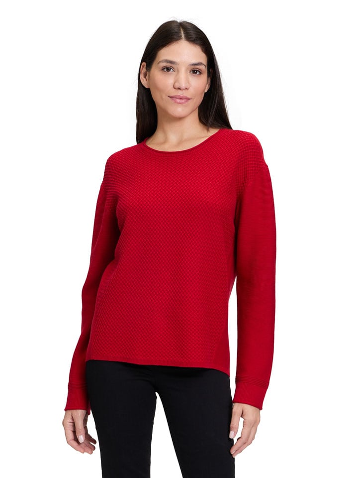 Betty Barclay Sweter w kolorze czerwonym rozmiar: 46