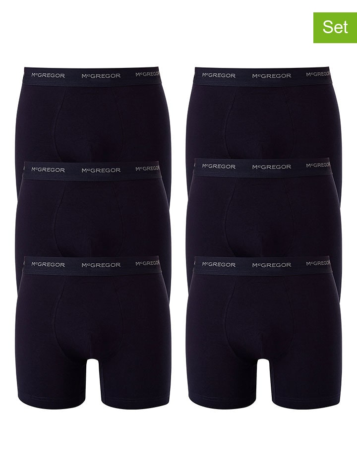 McGregor Bokserki (6 par) w kolorze granatowym rozmiar: XL