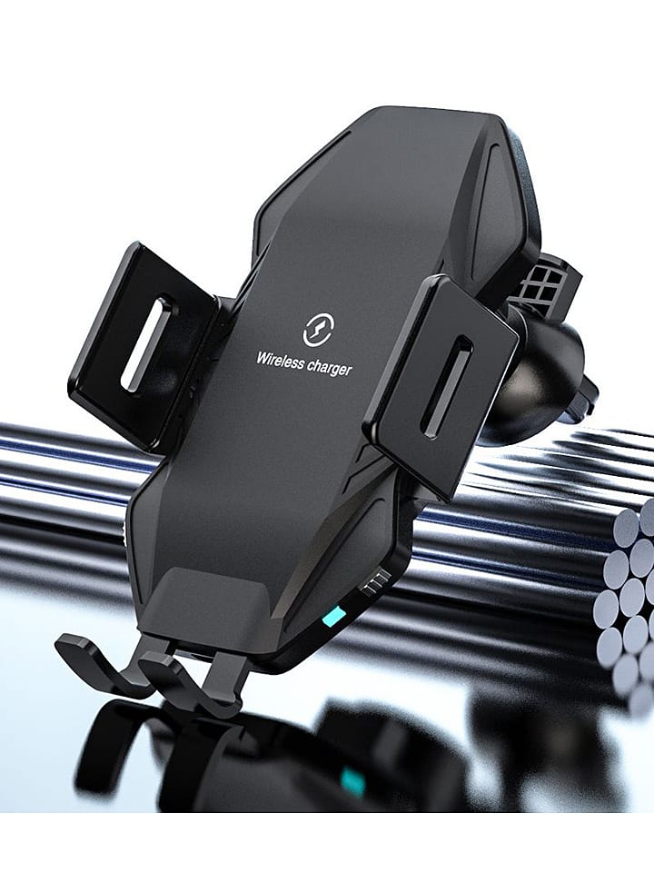SmartCase Indukcyjny uchwyt samochodowy w kolorze czarnym na smartfon rozmiar: onesize