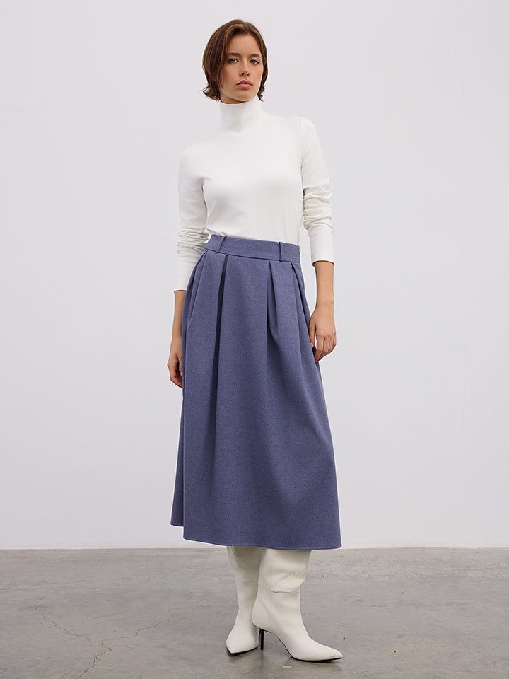 BGN Spódnica w kolorze niebieskim rozmiar: 38