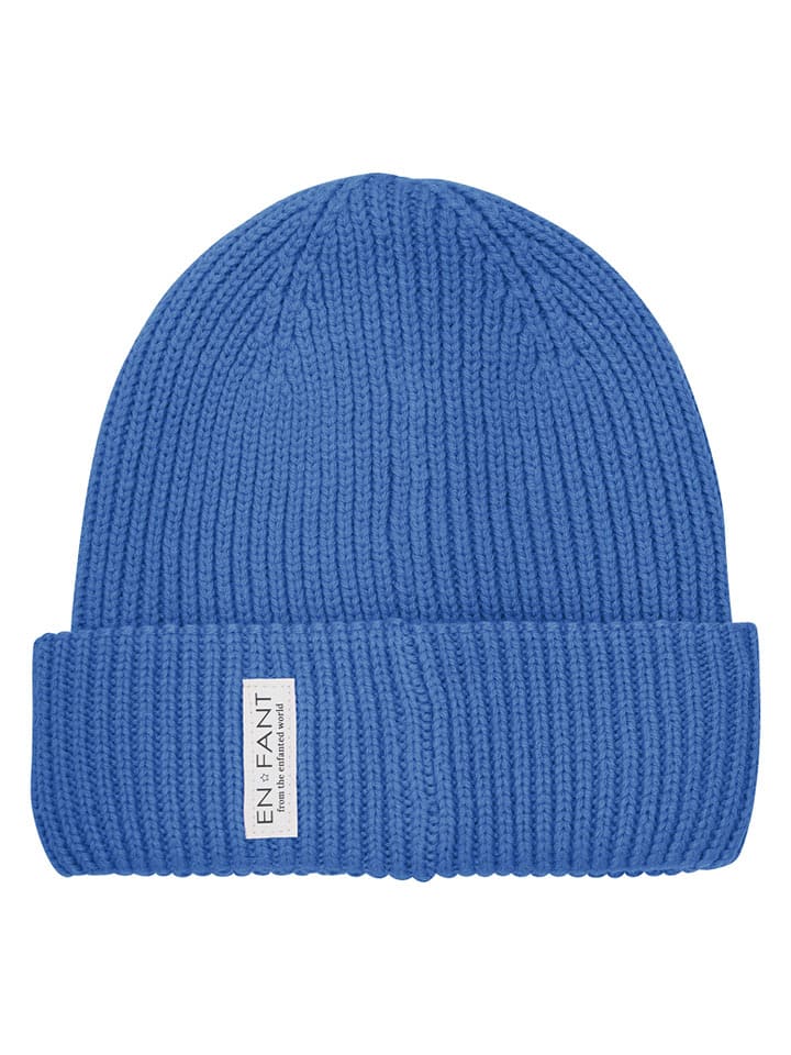 enfant Czapka beanie w kolorze niebieskim rozmiar: 50 cm