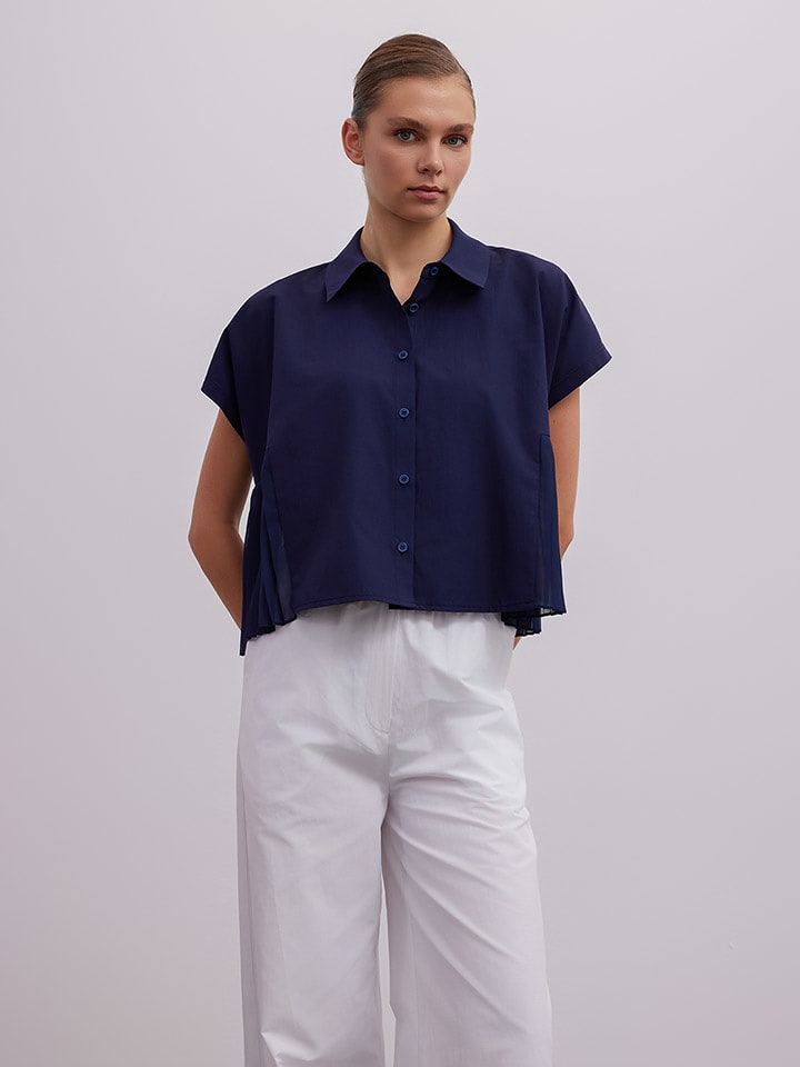 BGN Bluzka w kolorze granatowym rozmiar: 40