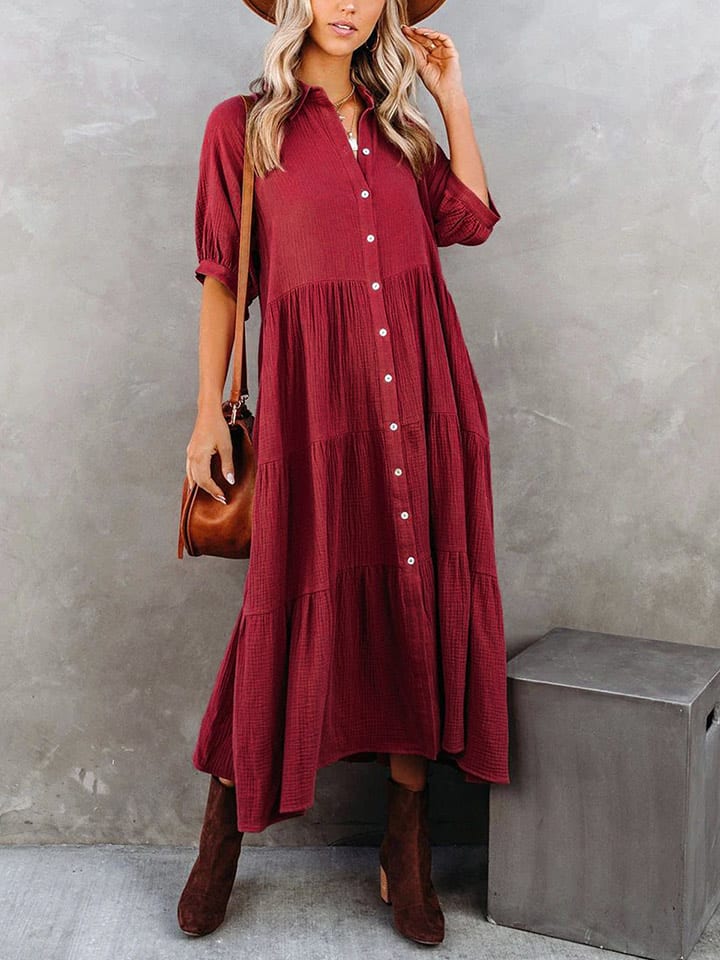 LA Angels Sukienka w kolorze czerwonym rozmiar: L