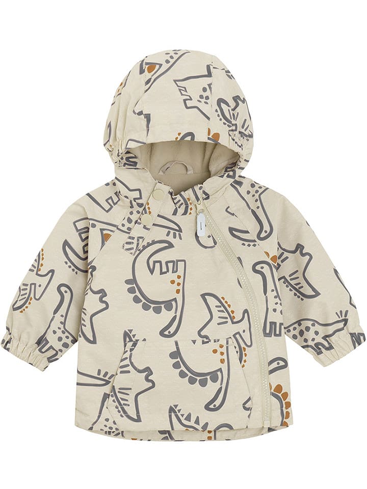 COOL CLUB Kurtka przeciwdeszczowa w kolorze beżowym rozmiar: 86