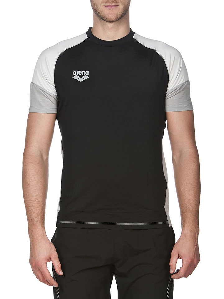 Arena Koszulka funkcyjna w kolorze szaro-czarnym rozmiar: M