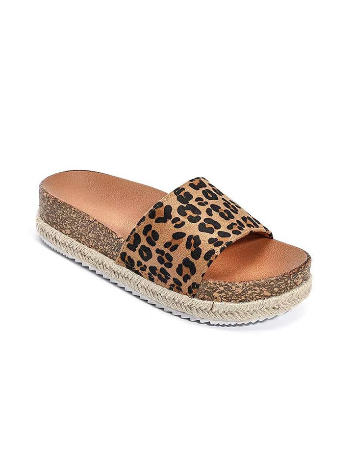 Viagiulia Klapki w kolorze beżowo-brązowym rozmiar: 39