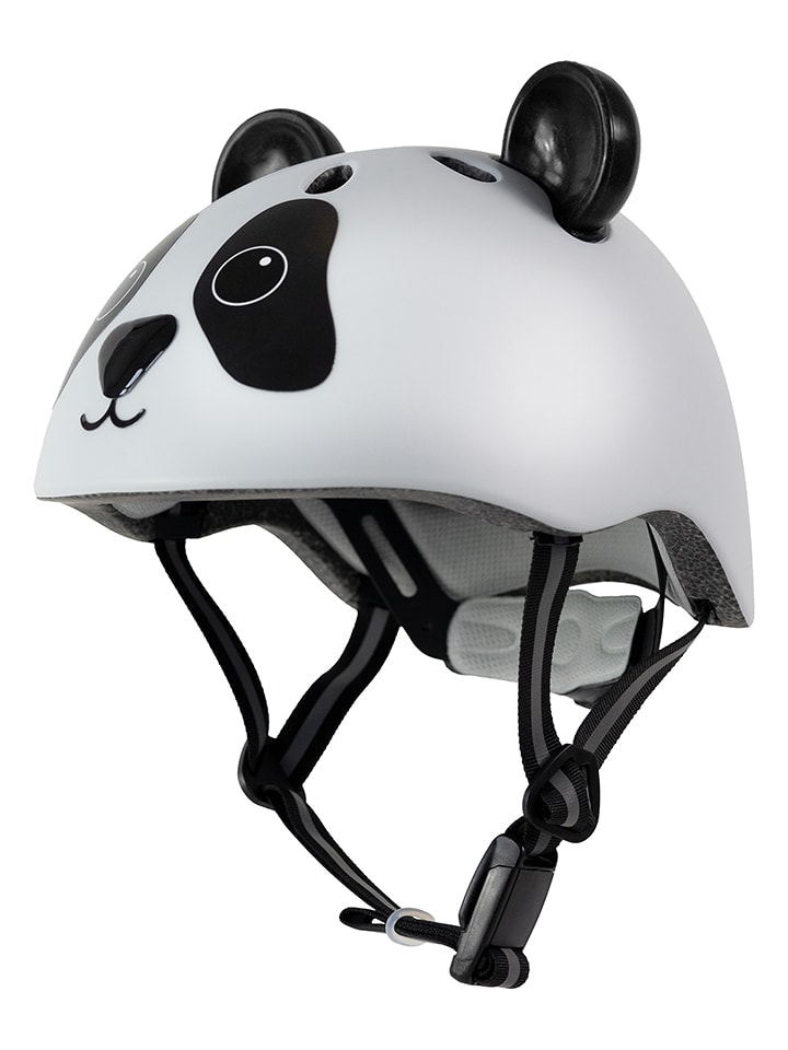 Hudora Kask rowerowy w kolorze czarno-białym rozmiar: 44-47 cm