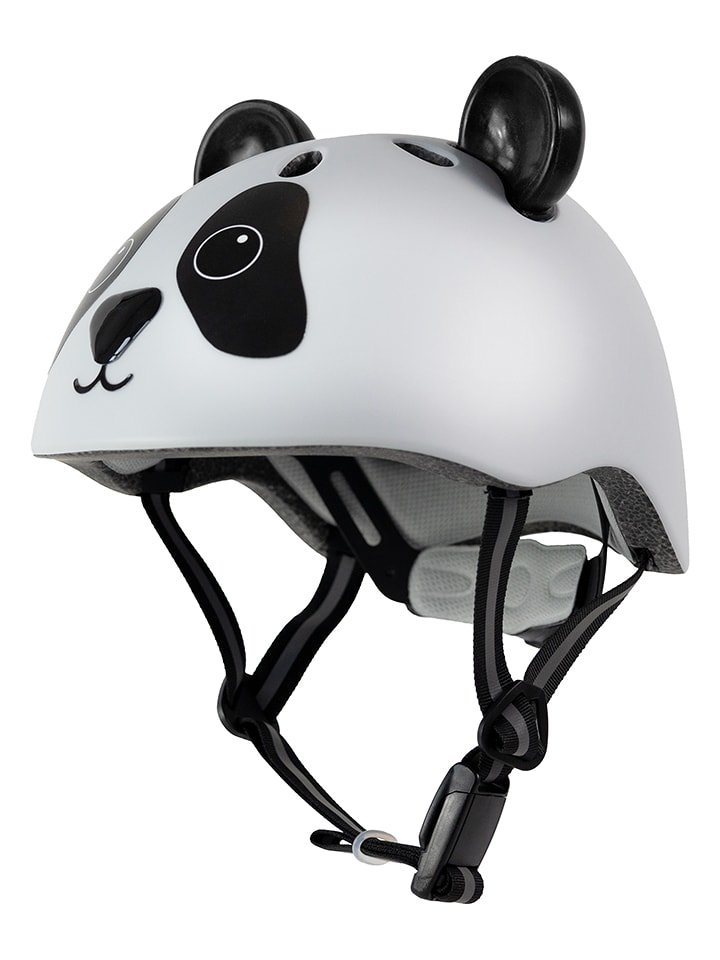 Hudora Kask rowerowy w kolorze czarno-białym rozmiar: 44-47 cm