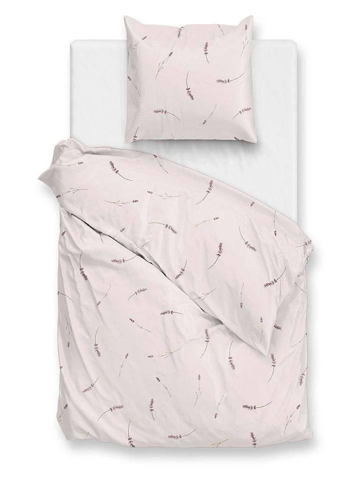 Zo!Home Komplet pościeli "Mirella" w kolorze jasnoróżowym rozmiar: 135x200 cm