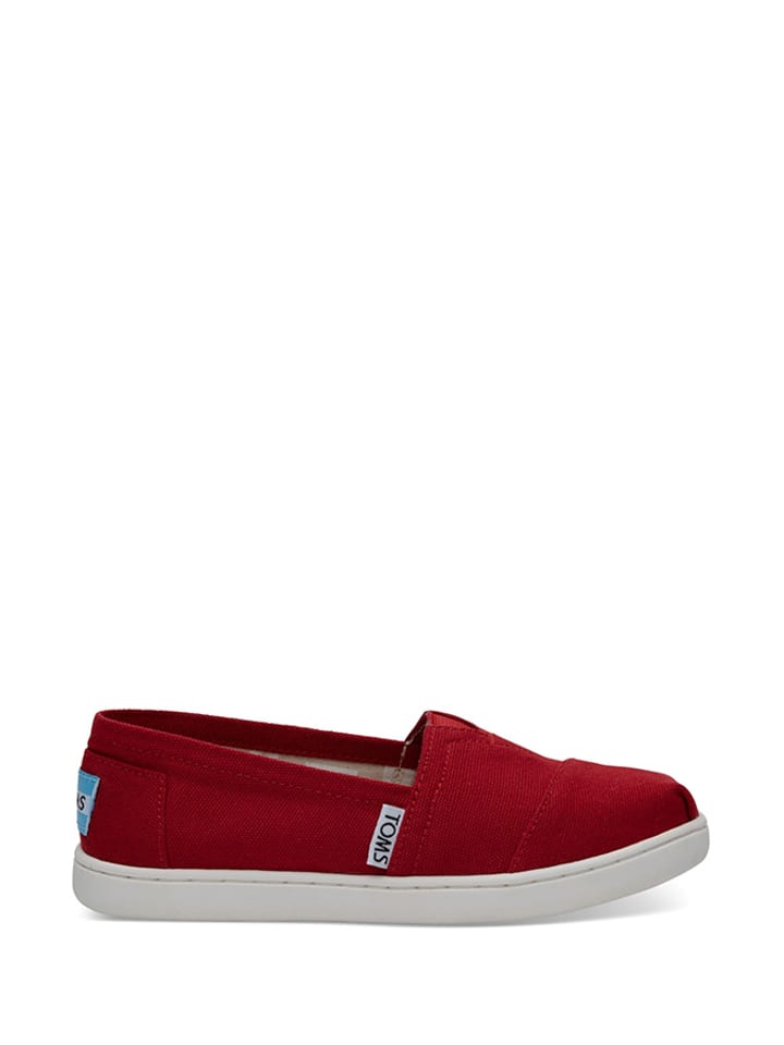 TOMS Slippersy w kolorze czerwonym rozmiar: 34