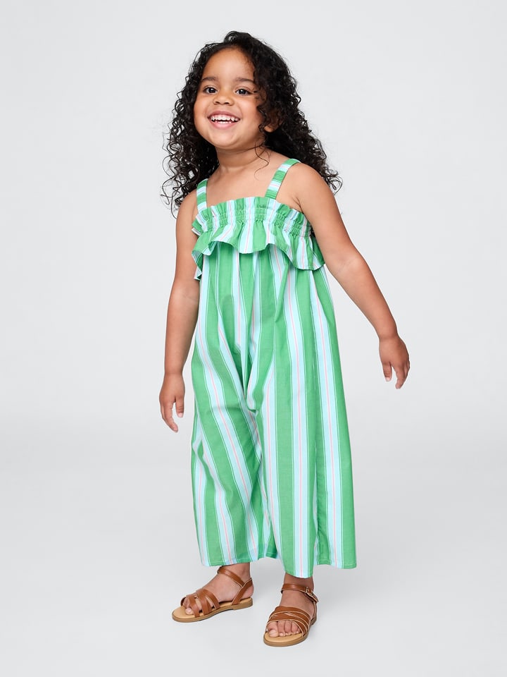 GAP Kombinezon w kolorze zielono-jasnoróżowo-błękitnym rozmiar: 74/80