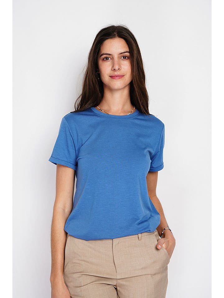 William de Faye Koszulka w kolorze niebieskim rozmiar: 34