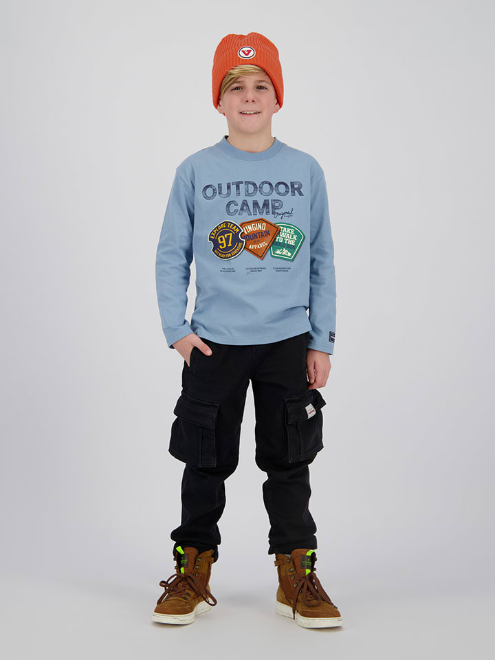 Vingino Koszulka "Haydan" w kolorze błękitnym rozmiar: 164