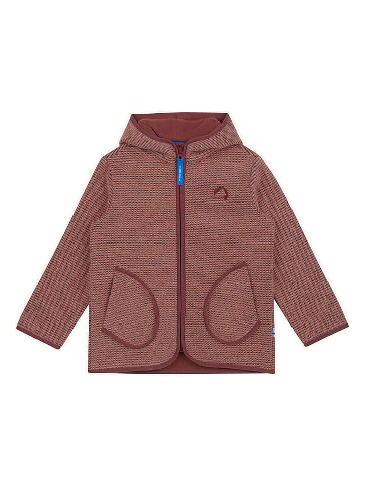 finkid Kurtka polarowa "TONTTU WIND" w kolorze ciemnoróżowym rozmiar: 80/90