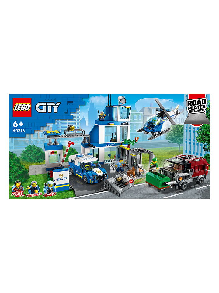 LEGO LEGO® City 60316 Police Station - 6+ rozmiar: onesize