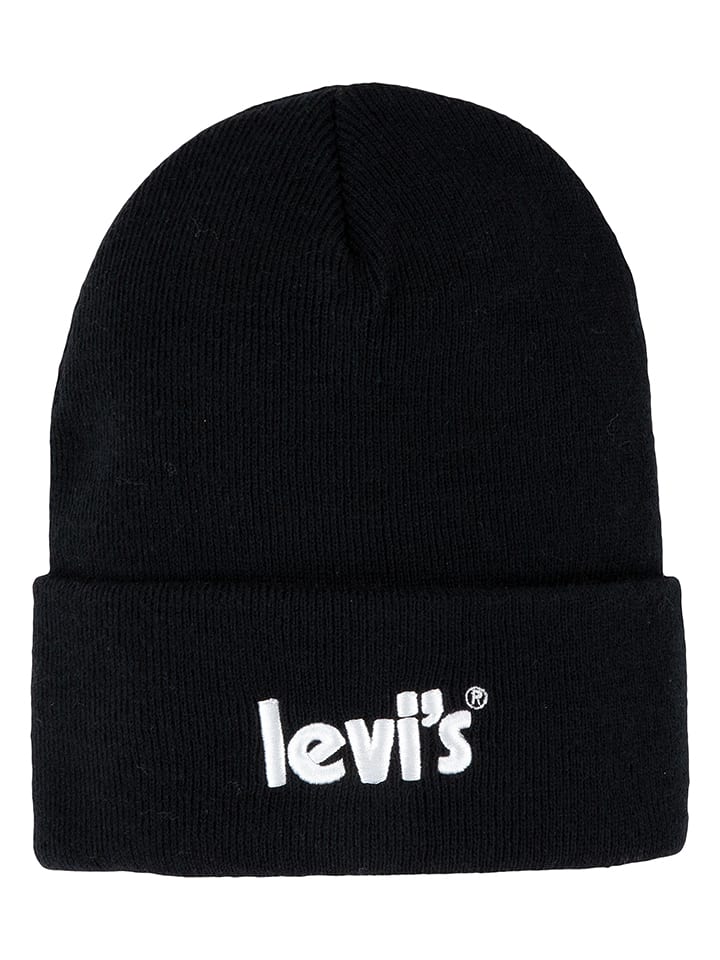 Levi's Kids Czapka w kolorze czarnym rozmiar: onesize