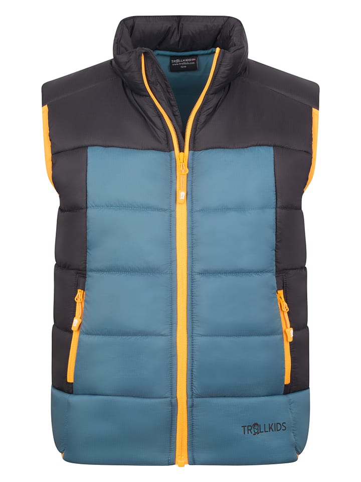 Trollkids Kamizelka funkcyjna "Hardanger" w kolorze niebieskim rozmiar: 164