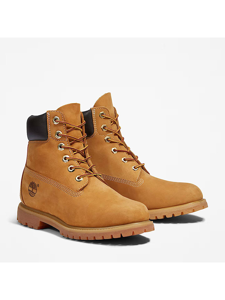 Timberland Skórzane botki "Premium 6" w kolorze jasnobrązowym rozmiar: 41