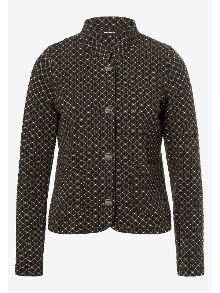 More & More Kurtka przejściowa w kolorze czarno-oliwkowym rozmiar: 36