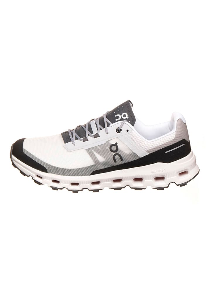 ON RUNNING Buty "Cloudvista" w kolorze biało-szaro-czarnym do biegania rozmiar: 47,5