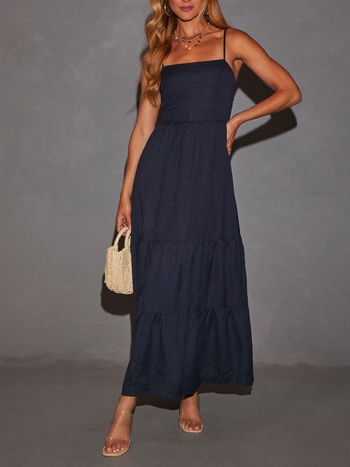 Milan Kiss Sukienka w kolorze granatowym rozmiar: M