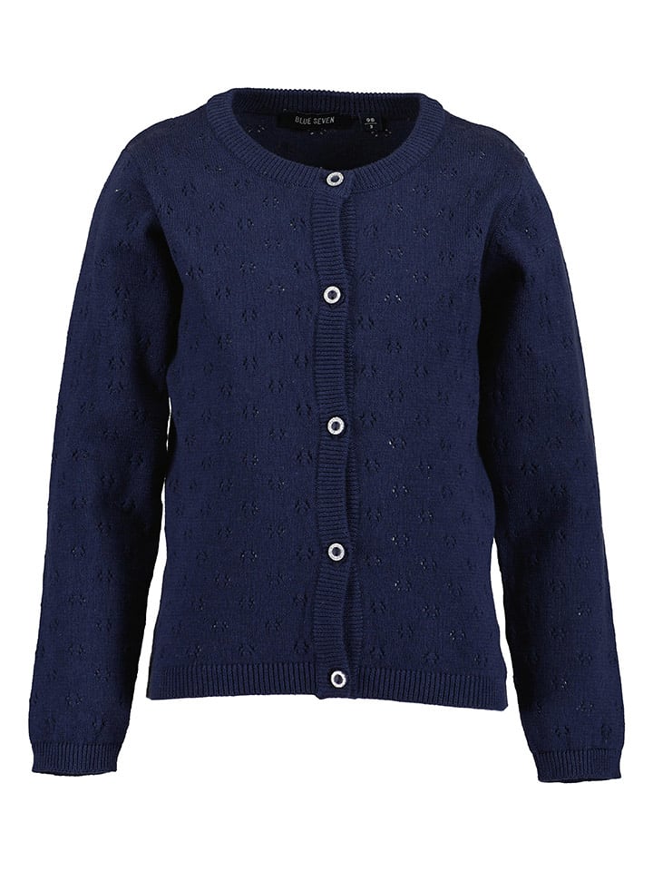 Blue Seven Kardigan w kolorze granatowym rozmiar: 128