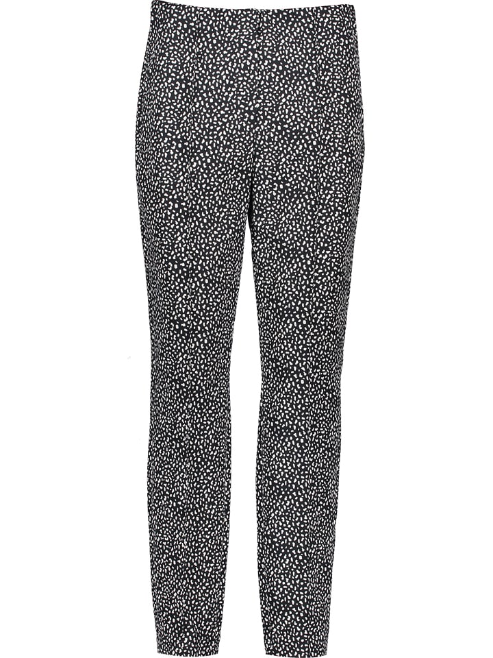 RIANI Spodnie w kolorze czarno-białym rozmiar: 36