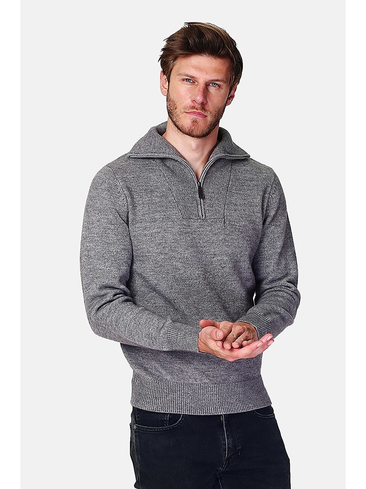 William de Faye Sweter w kolorze szarym rozmiar: 42