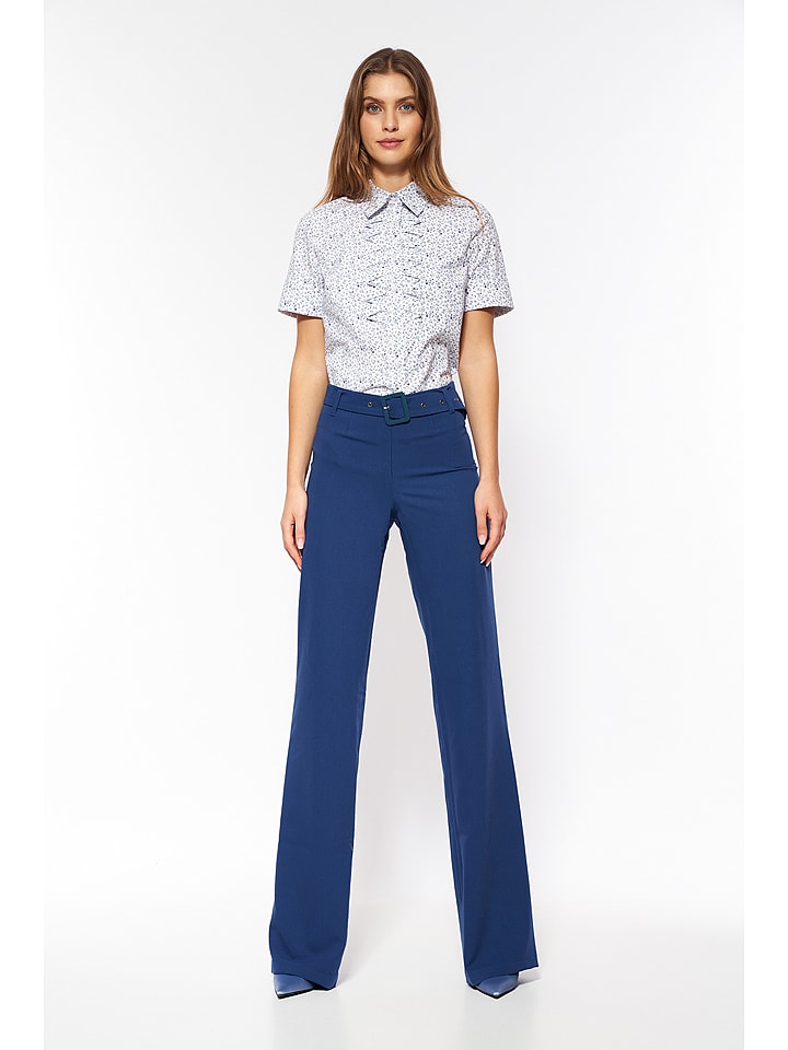 Nife Spodnie w kolorze niebieskim rozmiar: 40