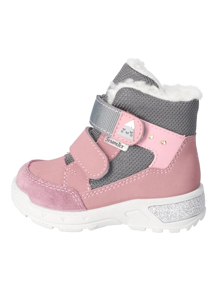 PEPINO Botki zimowe "Benno" w kolorze jasnoróżowym rozmiar: 28