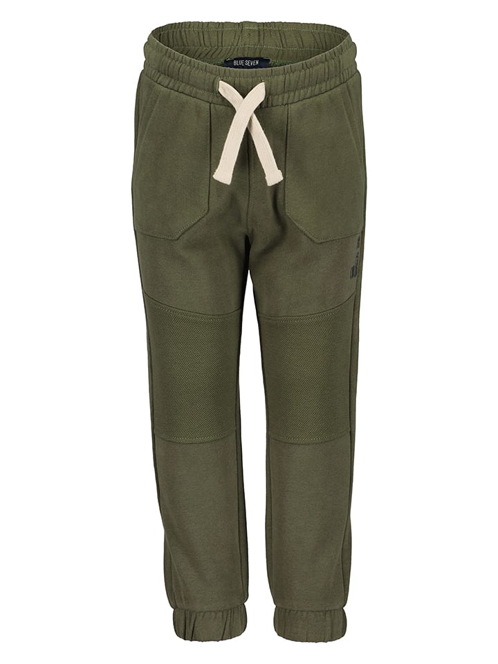 Blue Seven Spodnie dresowe w kolorze khaki rozmiar: 104