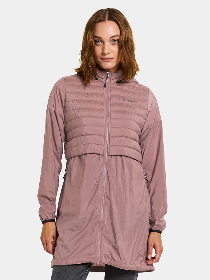Didriksons Parka hybrydowa "Isabella" w kolorze jasnoróżowym rozmiar: 44