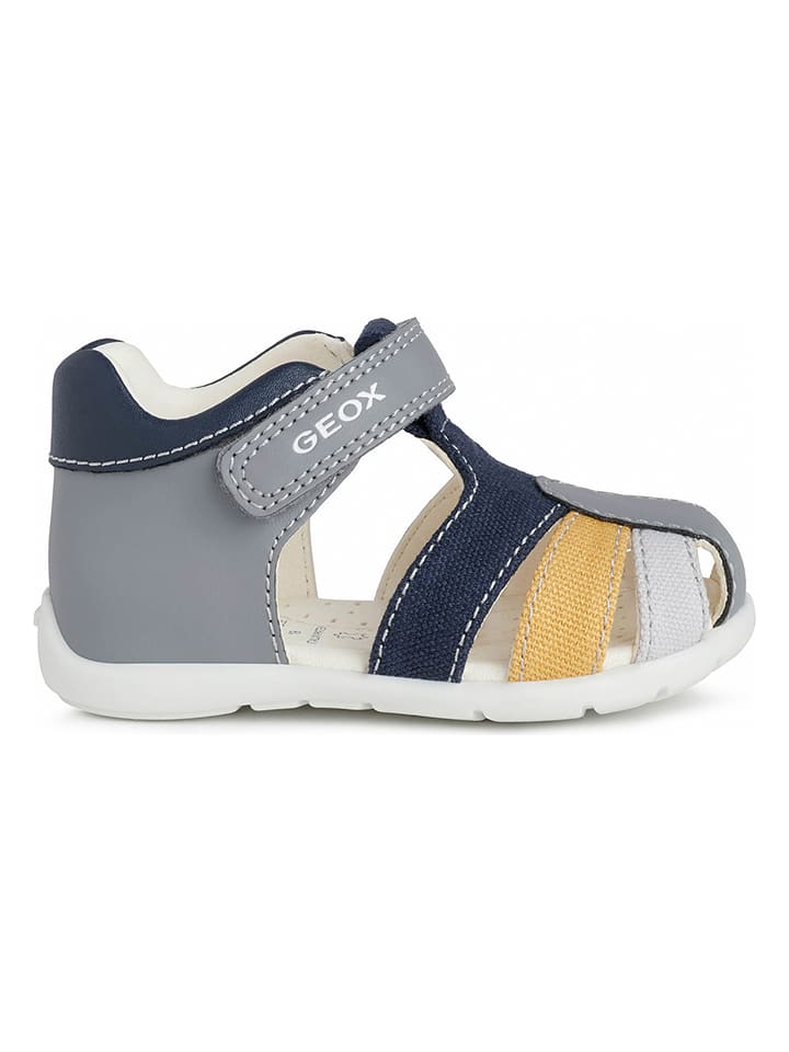 Geox Półsandały "Elthan" w kolorze szaro-granatowym rozmiar: 25