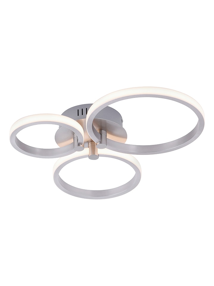 Just Light Lampa sufitowa LED "Johanna" w kolorze srebrnym - 49 x 40 cm rozmiar: onesize