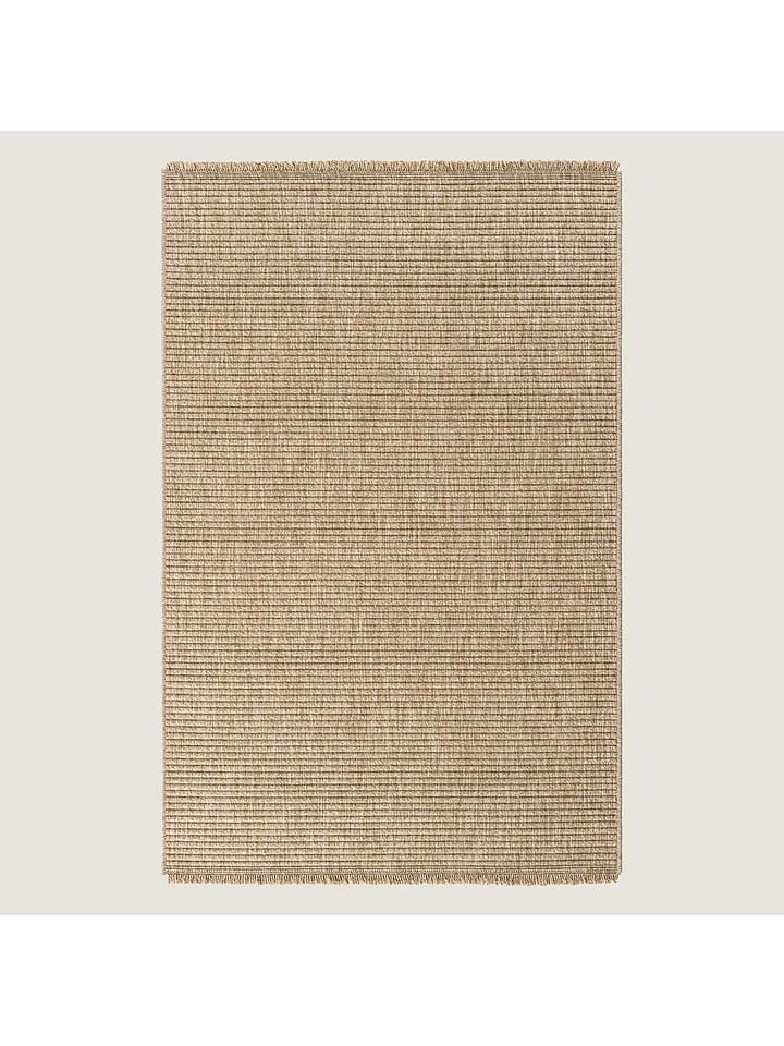 BELLA MAISON Dywan bawełniany "Napa" w kolorze beżowym rozmiar: 80x150 cm