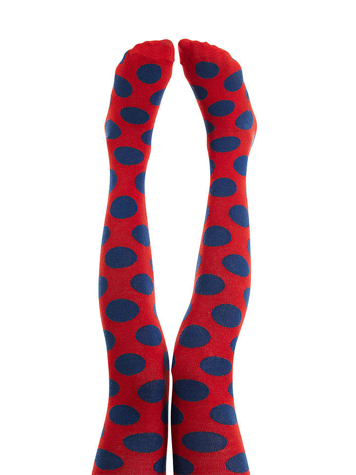 Denokids Rajstopy w kolorze czerwonym rozmiar: 104/110