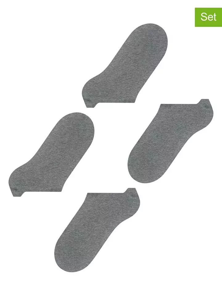 ESPRIT Skarpety (2 pary) w kolorze szarym rozmiar: 39-42