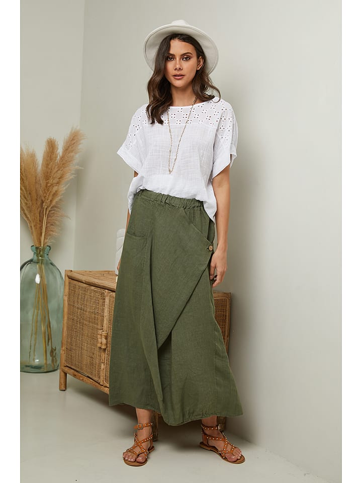 Fleur de Lin Koszulka "Elymis" w kolorze białym rozmiar: S