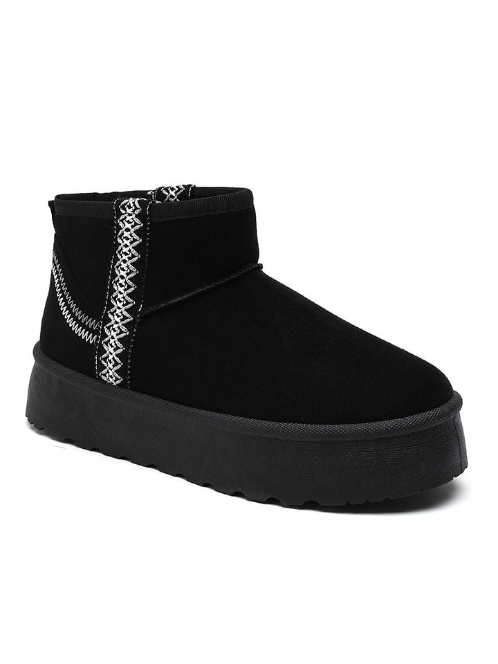 Sixth Sens Botki zimowe w kolorze czarnym rozmiar: 40