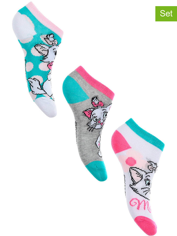 Marie Skarpety (3 pary ) ze wzorem rozmiar: 23-26