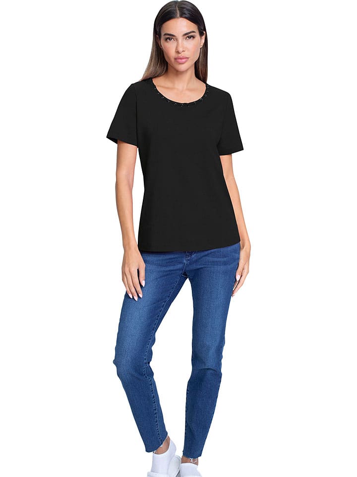 Heine Koszulka w kolorze czarnym rozmiar: 40