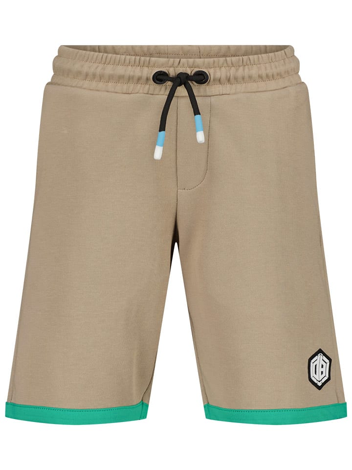 Vingino Szorty dresowe w kolorze jasnobrązowo-zielonym rozmiar: 176