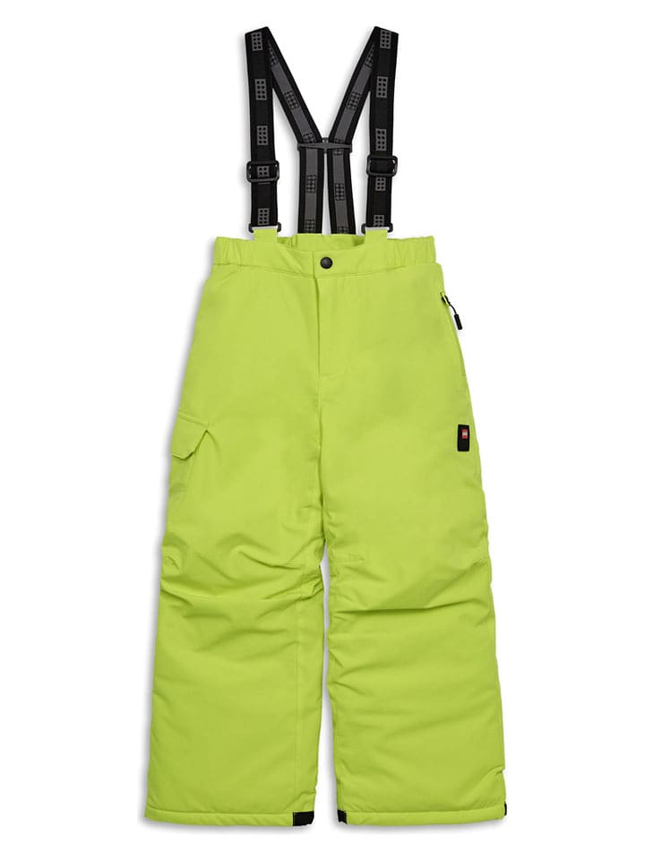 LEGO Spodnie narciarskie "Payton 701" w kolorze żółtym rozmiar: 122