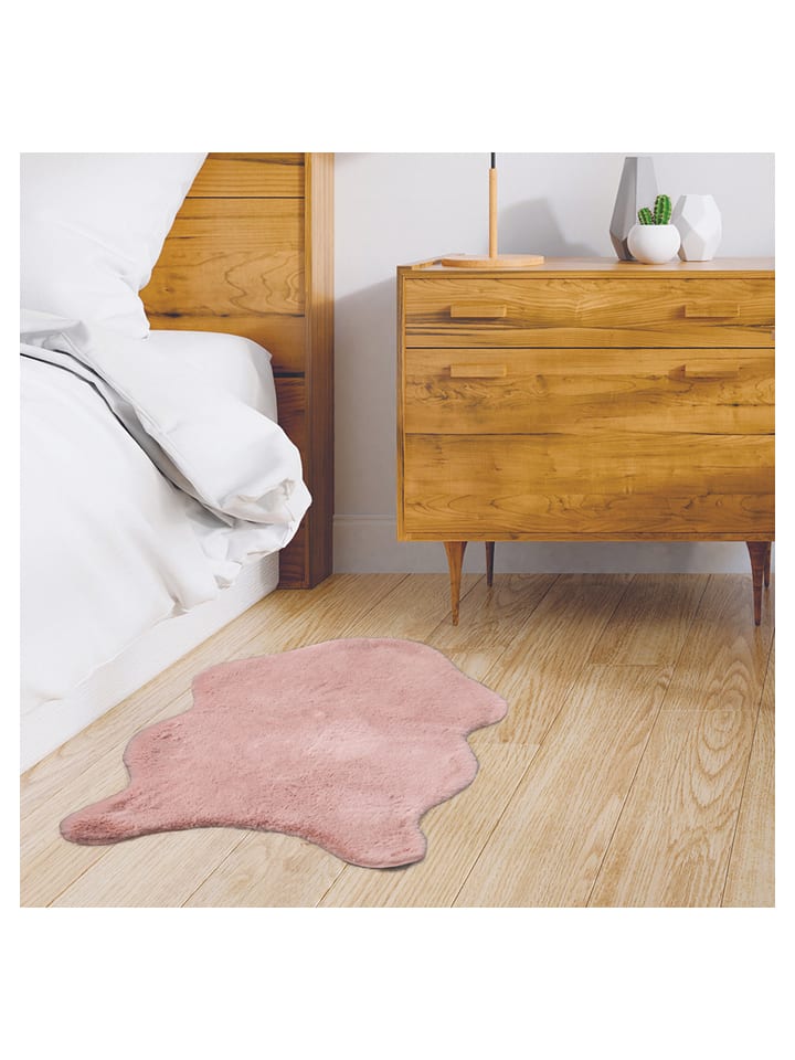 The Home Deco Kids Dywan w kolorze jasnoróżowym - 90 x 60 cm rozmiar: onesize