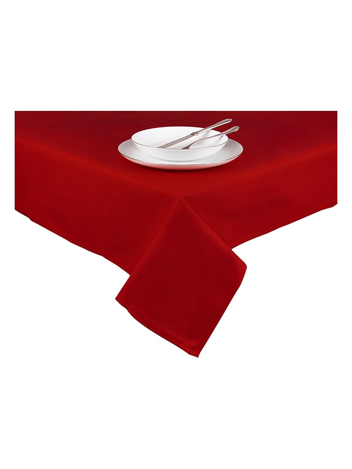 Trendy Kitchen by EXCÉLSA Obrus "Panama Color" w kolorze bordowym rozmiar: 140x180 cm