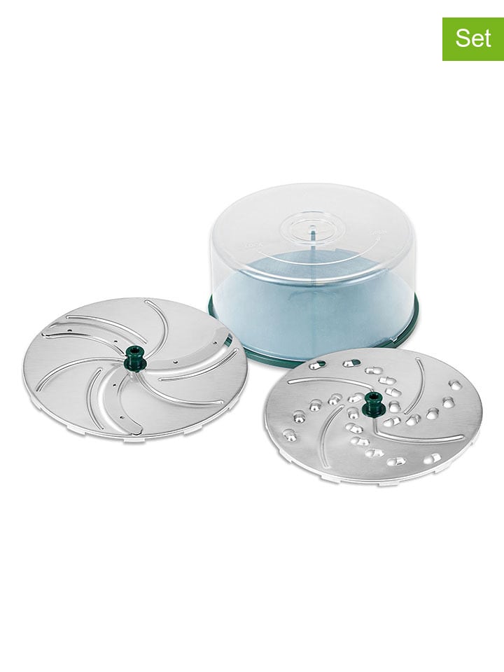 Nicer Dicer 4-częściowy zestaw "Nicer Dicer Pegasus" w kolorze srebrno-zielonym rozmiar: onesize