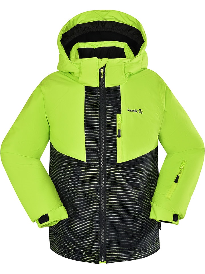 Kamik Kurtka narciarska "Arlo" w kolorze zielonym rozmiar: 98