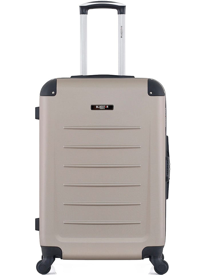 BlueStar Walizka "Opera" w kolorze beżowym - 41 x 65 x 26 cm rozmiar: onesize